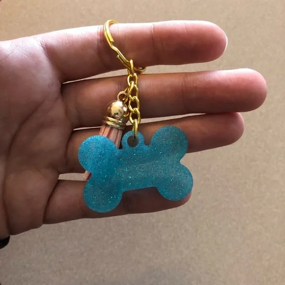 🎉🎉5x HP🎉🎉 Handmade Dog Tag Keychain - 2 Sizes - Picture 2 of 6